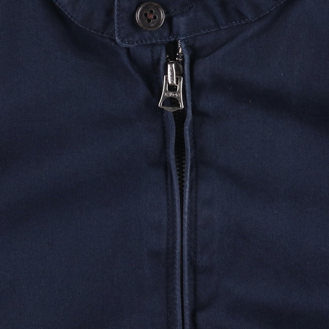 Ralph Lauren POLO RALPH LAUREN Harrington Jacket, Swing Top, Men's Size Small cotton navy blue type Vintage Second Hand