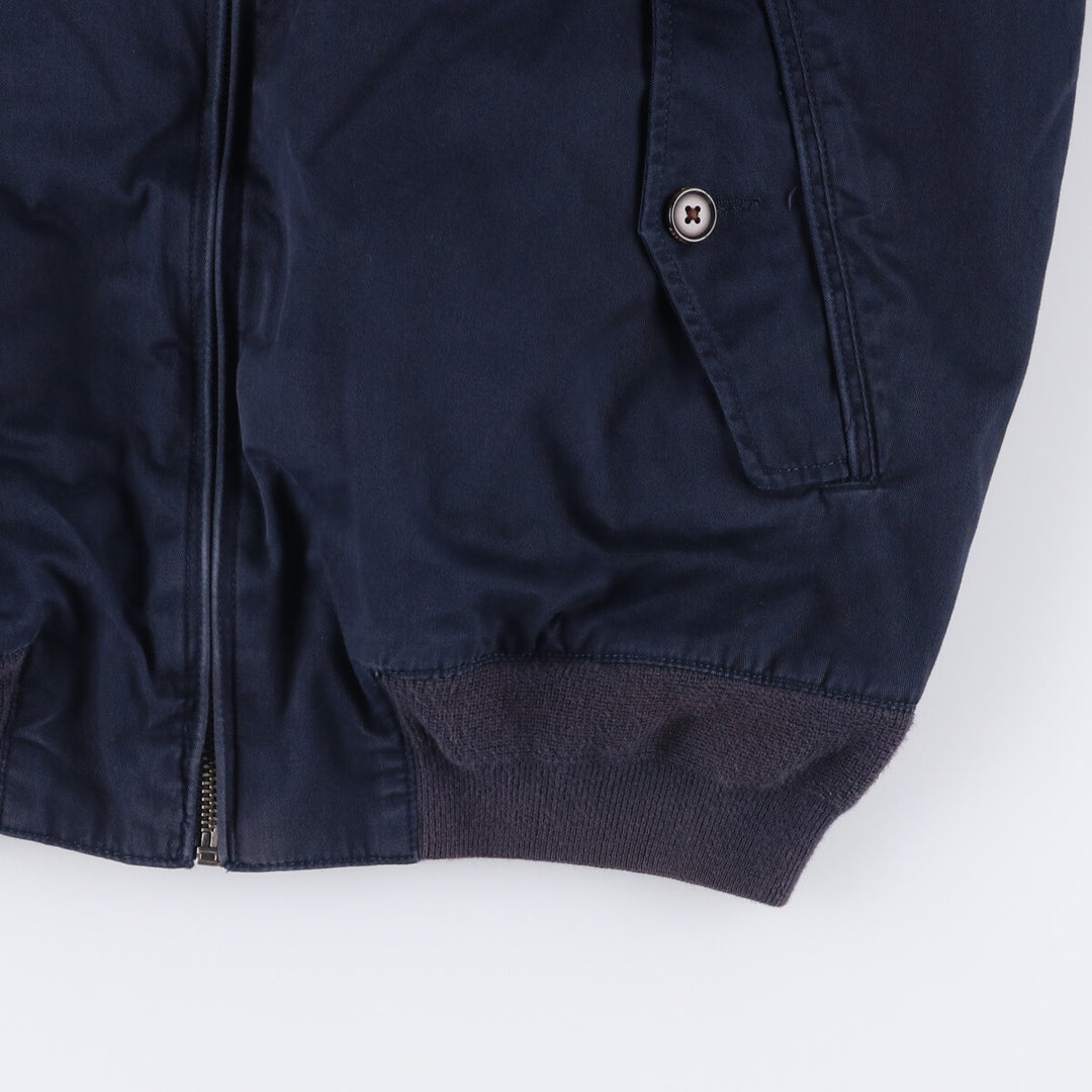Ralph Lauren POLO RALPH LAUREN Harrington Jacket, Swing Top, Men's Size Small cotton navy blue type Vintage Second Hand