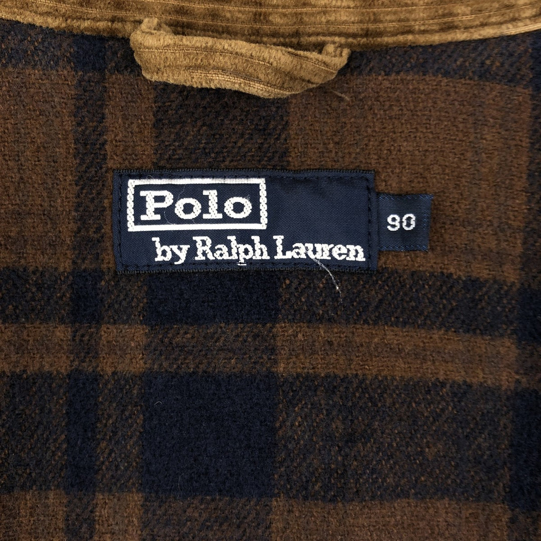 Ralph Lauren POLO by Ralph Lauren Corduroy Swing Top Sports Jacket Men's L size cotton brown type Vintage Second Hand