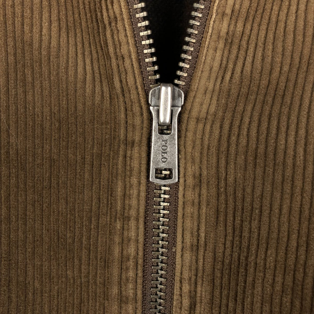 Ralph Lauren POLO by Ralph Lauren Corduroy Swing Top Sports Jacket Men's L size cotton brown type Vintage Second Hand