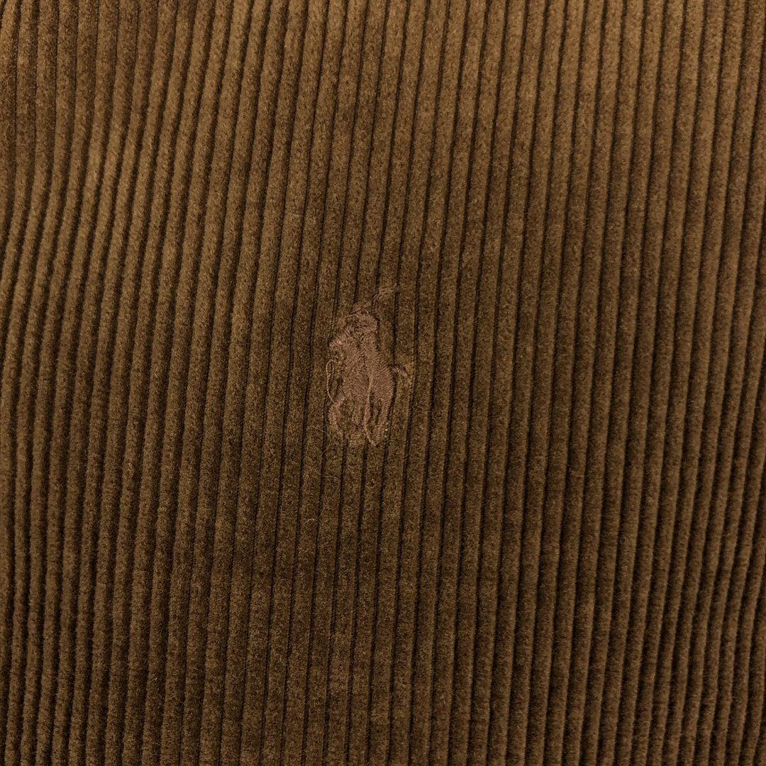 Ralph Lauren POLO by Ralph Lauren Corduroy Swing Top Sports Jacket Men's L size cotton brown type Vintage Second Hand