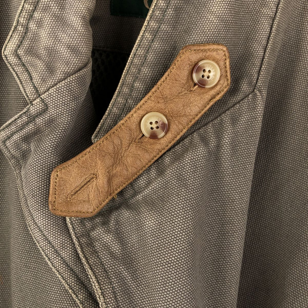 90'S Orvis Vintage Hunting Jacket, Men's Size XL cotton Khaki type Vintage Second Hand