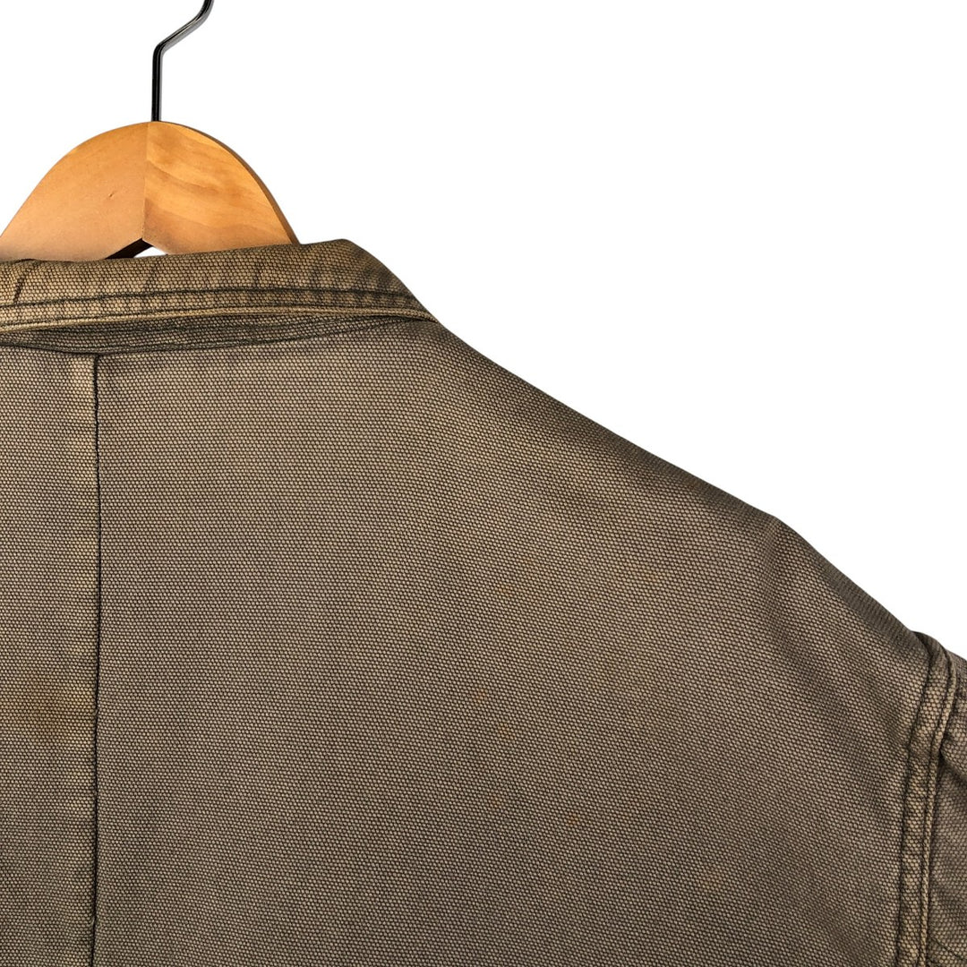 90'S Orvis Vintage Hunting Jacket, Men's Size XL cotton Khaki type Vintage Second Hand