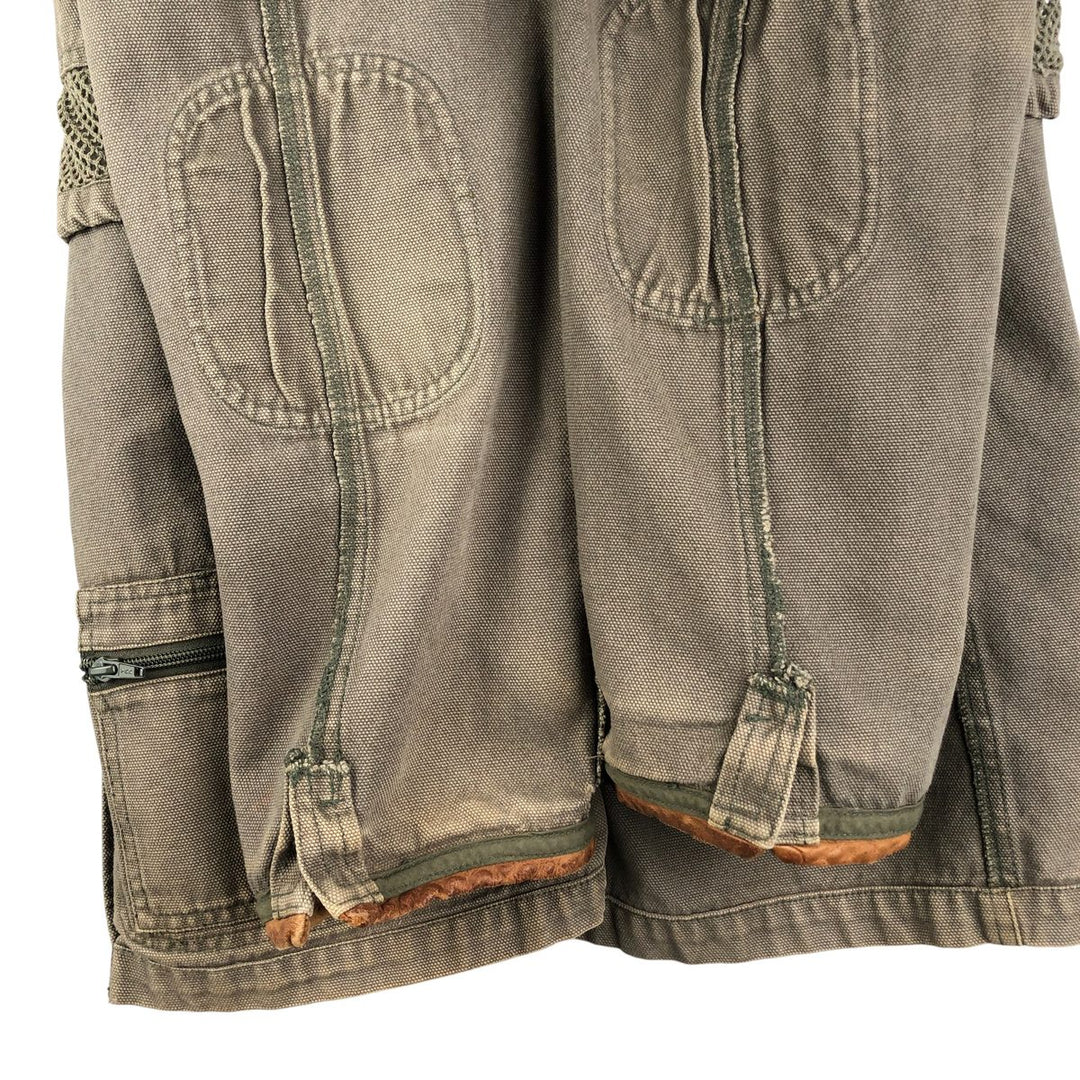 90'S Orvis Vintage Hunting Jacket, Men's Size XL cotton Khaki type Vintage Second Hand