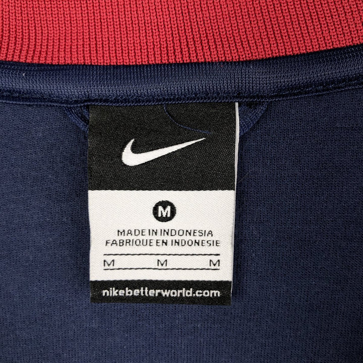 Nike LA LIGA FC BARCELONA Jersey Track Jacket Men's M polyester navy blue type Vintage Second Hand
