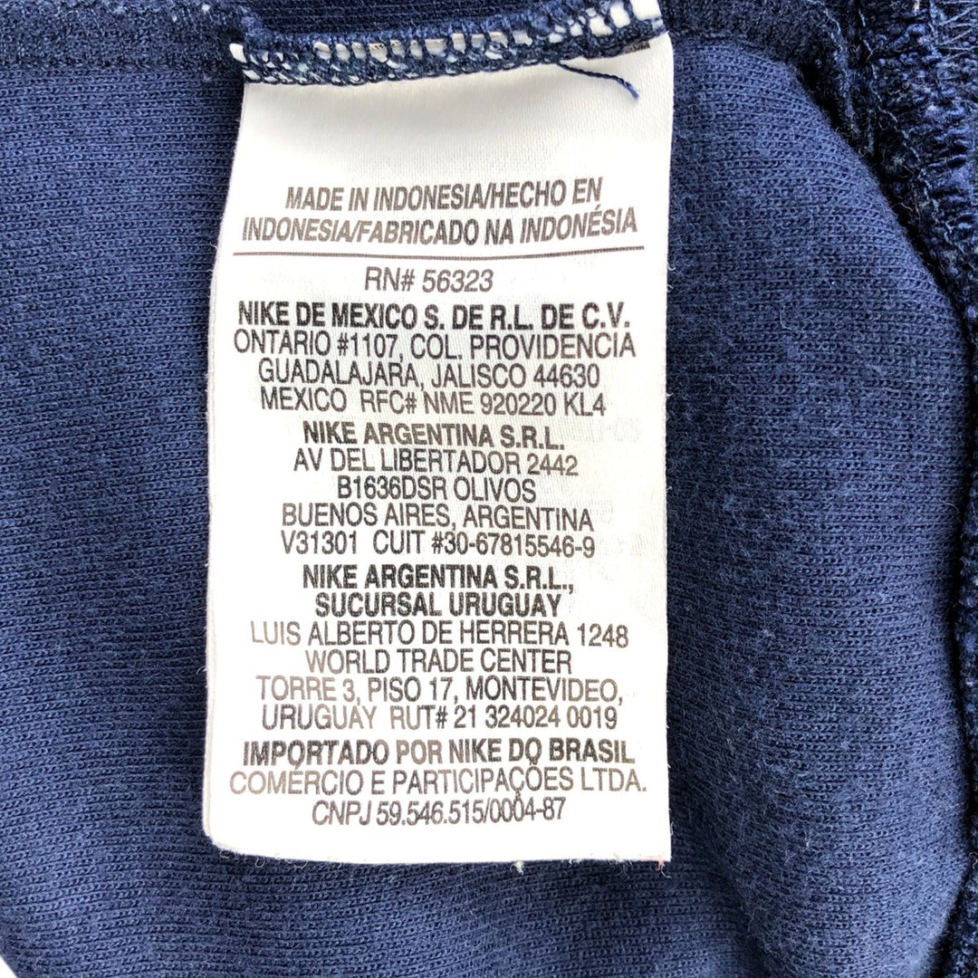 Nike LA LIGA FC BARCELONA Jersey Track Jacket Men's M polyester navy blue type Vintage Second Hand