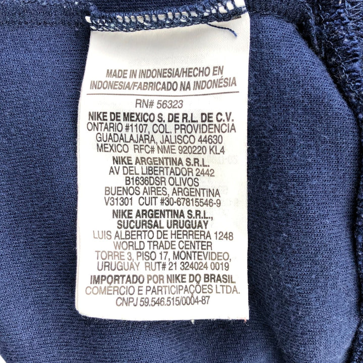 Nike LA LIGA FC BARCELONA Jersey Track Jacket Men's M polyester navy blue type Vintage Second Hand