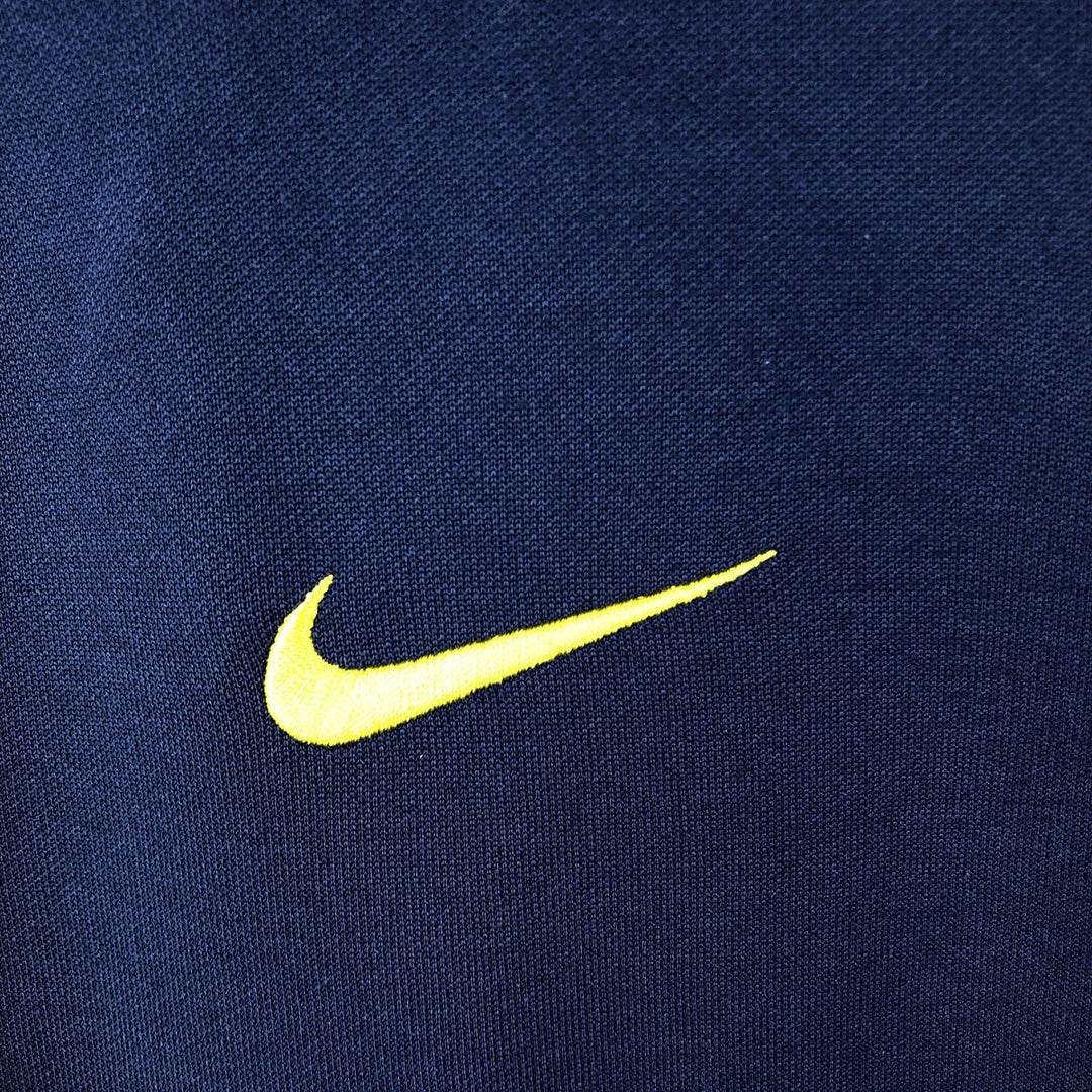 Nike LA LIGA FC BARCELONA Jersey Track Jacket Men's M polyester navy blue type Vintage Second Hand