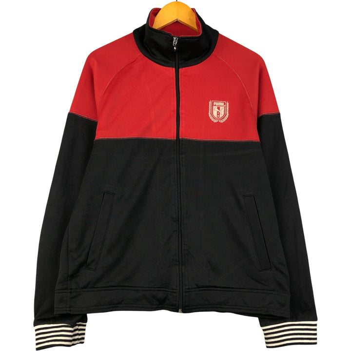 90s-00'S Vintage Puma Track Jacket, Men's Size Medium unclear red type Vintage Second Hand