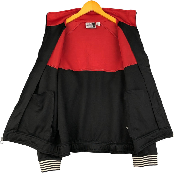 90s-00'S Vintage Puma Track Jacket, Men's Size Medium unclear red type Vintage Second Hand