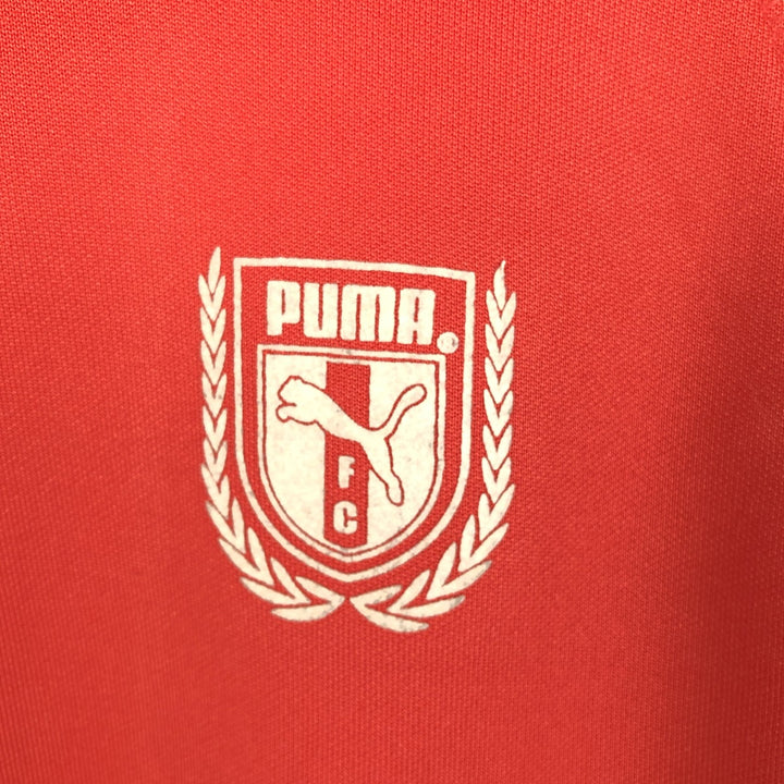90s-00'S Vintage Puma Track Jacket, Men's Size Medium unclear red type Vintage Second Hand