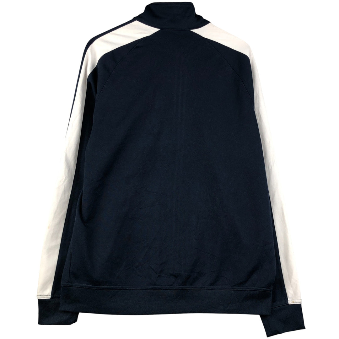 00'S Nike Jersey Track Jacket Men's L size polyester navy blue type Vintage Second Hand