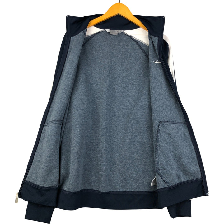 00'S Nike Jersey Track Jacket Men's L size polyester navy blue type Vintage Second Hand