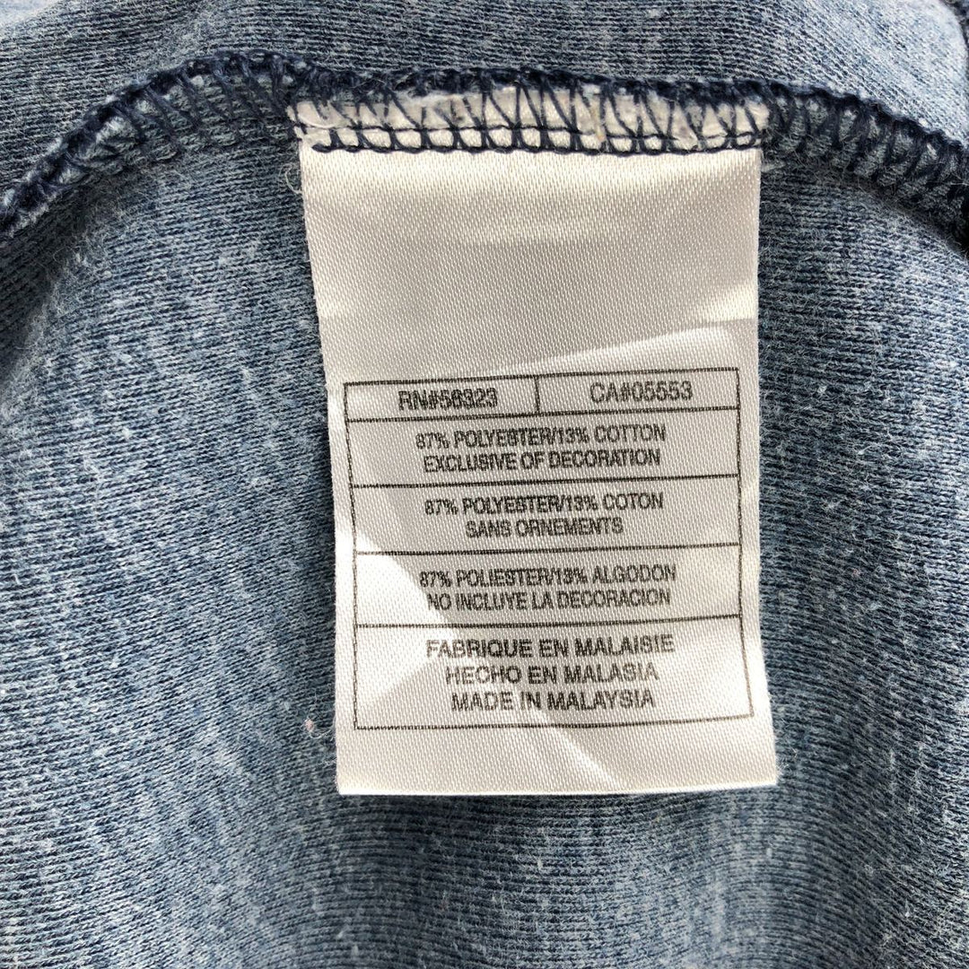 00'S Nike Jersey Track Jacket Men's L size polyester navy blue type Vintage Second Hand