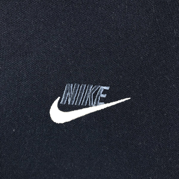 00'S Nike Jersey Track Jacket Men's L size polyester navy blue type Vintage Second Hand