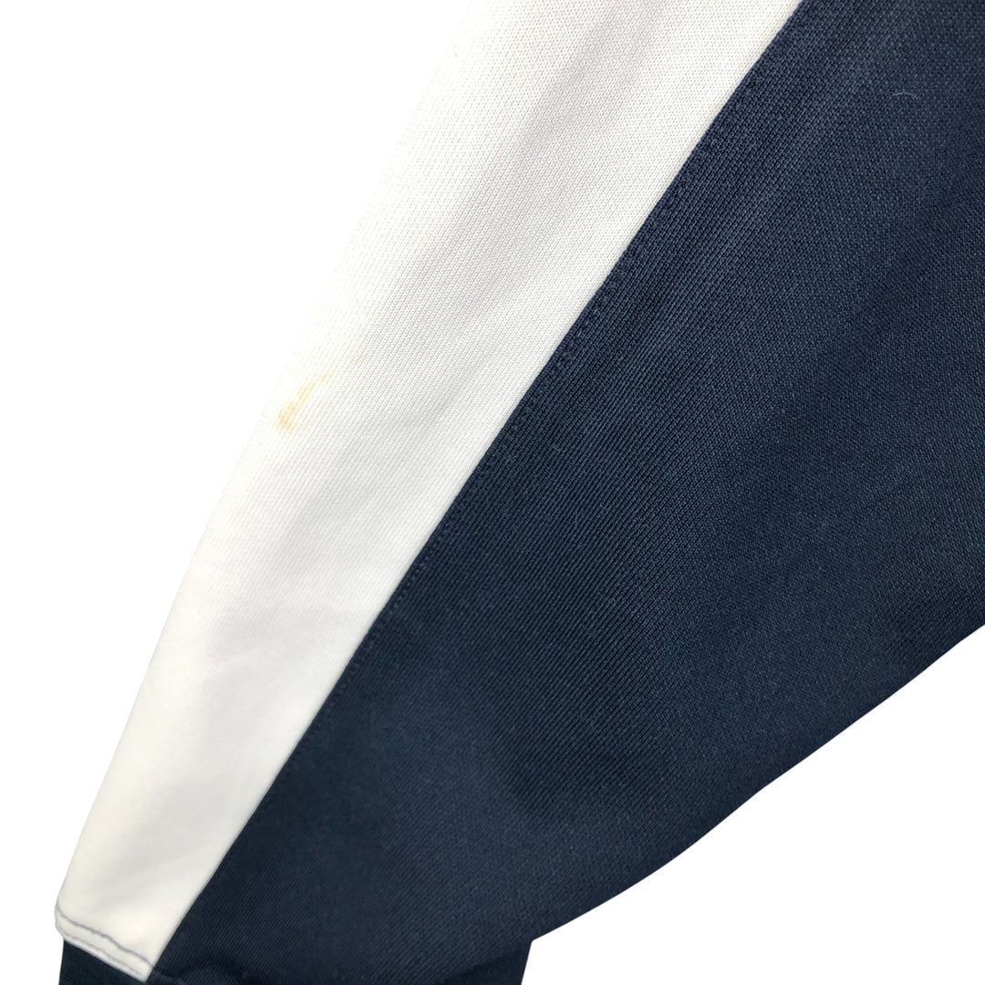 00'S Nike Jersey Track Jacket Men's L size polyester navy blue type Vintage Second Hand