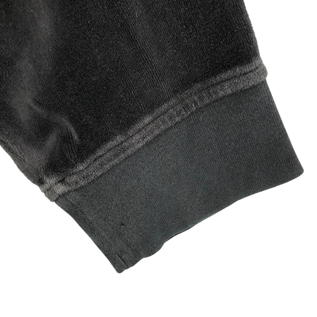 Ralph Lauren POLO RALPH LAUREN Velour Jersey Track Jacket, Men's Size L cotton black type Vintage Second Hand