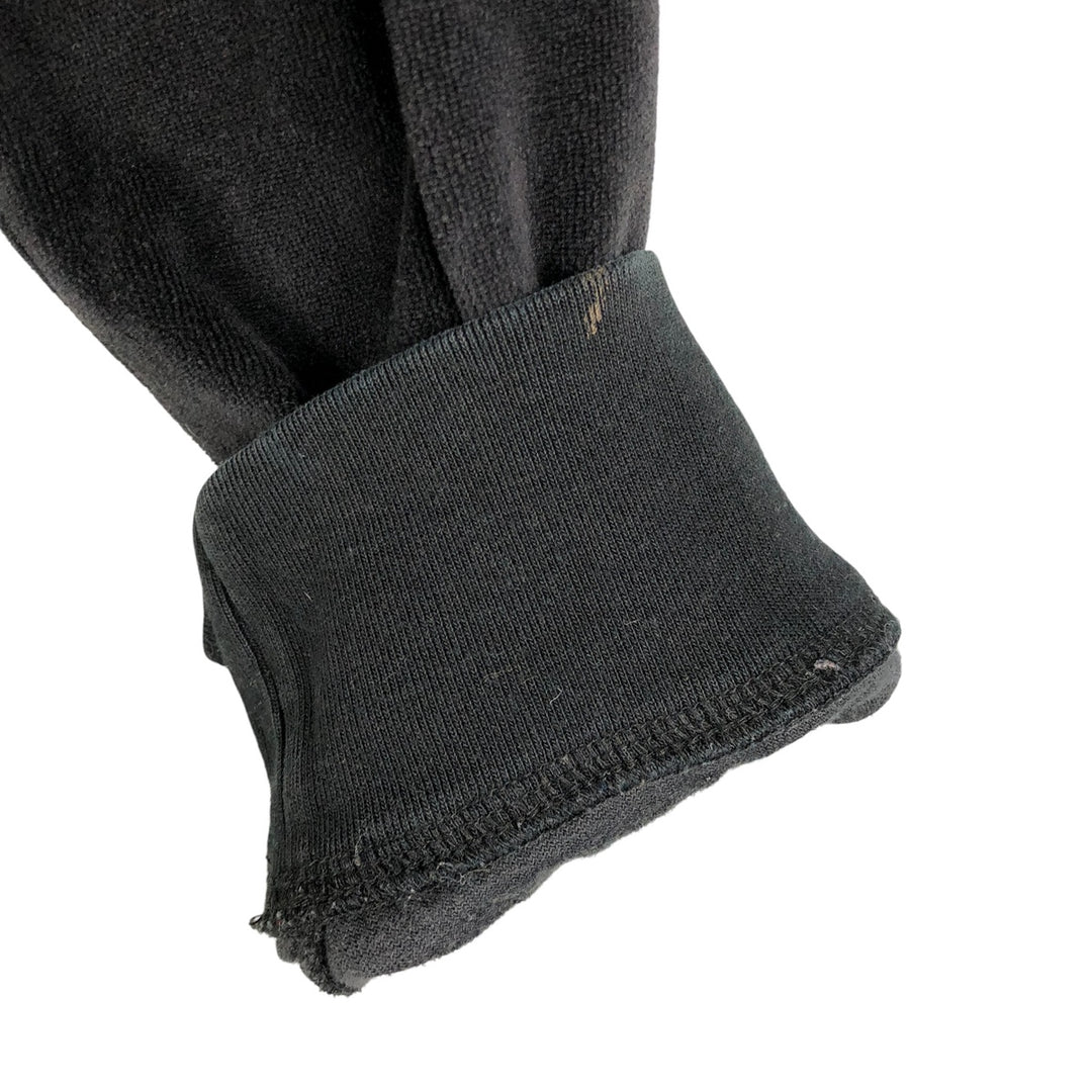 Ralph Lauren POLO RALPH LAUREN Velour Jersey Track Jacket, Men's Size L cotton black type Vintage Second Hand