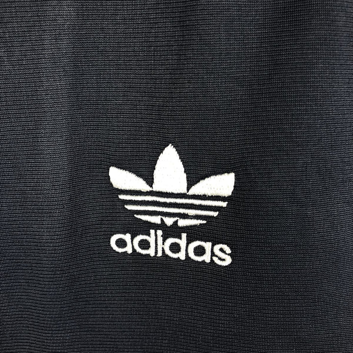 00'S adidas Originals Jersey Track Jacket Men's M Nylon navy blue type Vintage Second Hand