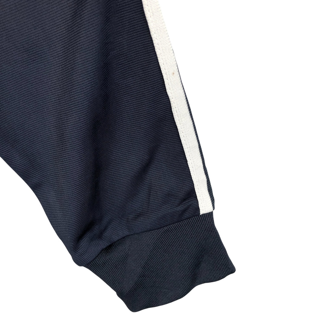 00'S adidas Originals Jersey Track Jacket Men's M Nylon navy blue type Vintage Second Hand
