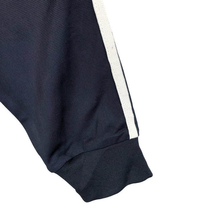 00'S adidas Originals Jersey Track Jacket Men's M Nylon navy blue type Vintage Second Hand