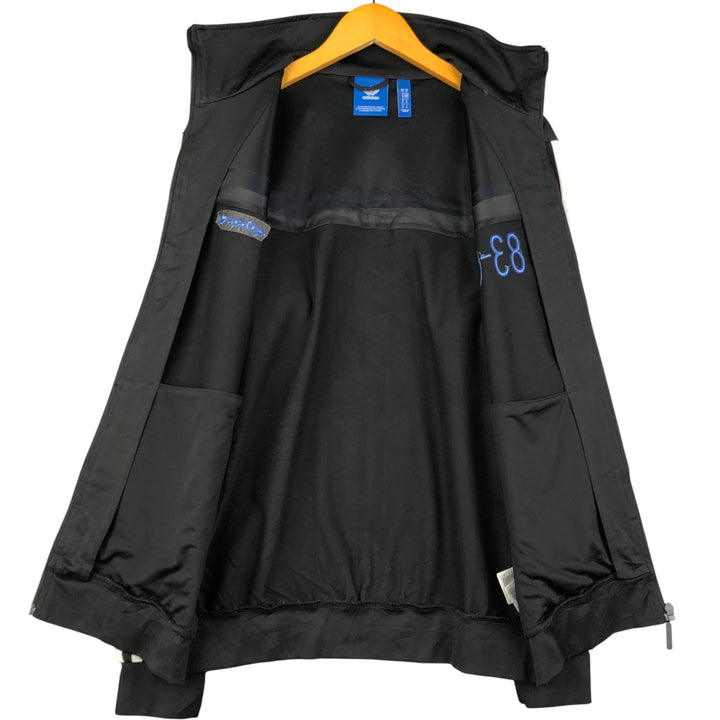 Adidas Originals Jersey Track Jacket Men's M polyester black type Vintage Second Hand