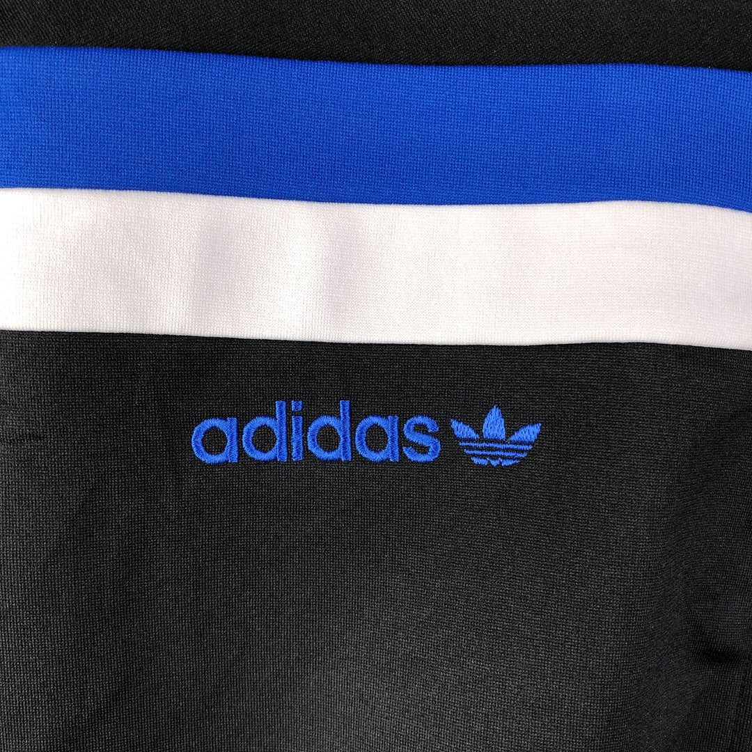 Adidas Originals Jersey Track Jacket Men's M polyester black type Vintage Second Hand