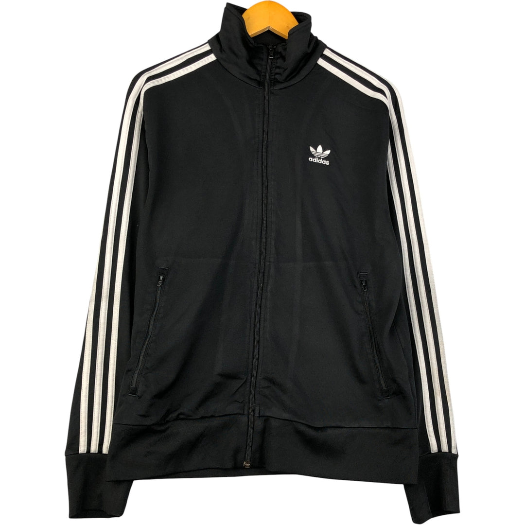 Adidas Originals Jersey Track Jacket Men's M polyester black type Vintage Second Hand
