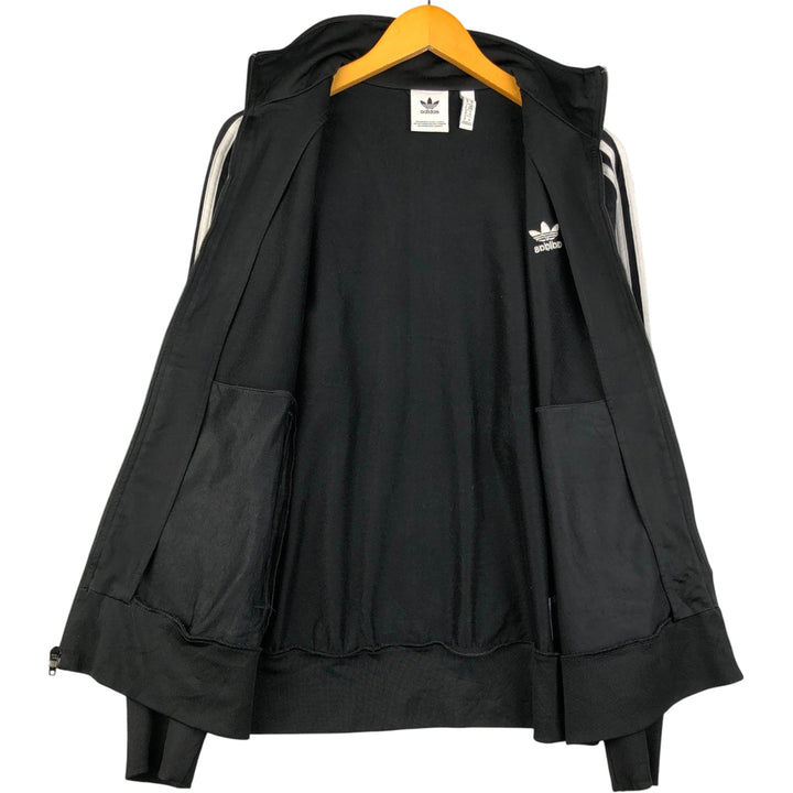 Adidas Originals Jersey Track Jacket Men's M polyester black type Vintage Second Hand