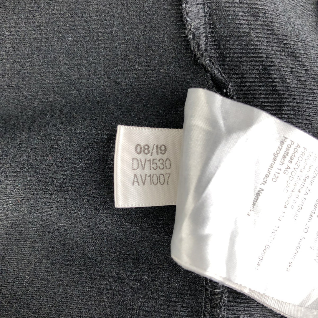 Adidas Originals Jersey Track Jacket Men's M polyester black type Vintage Second Hand