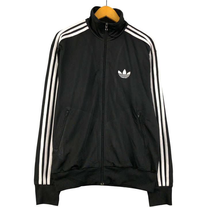 Adidas Originals Jersey Track Jacket Men's M polyester black type Vintage Second Hand