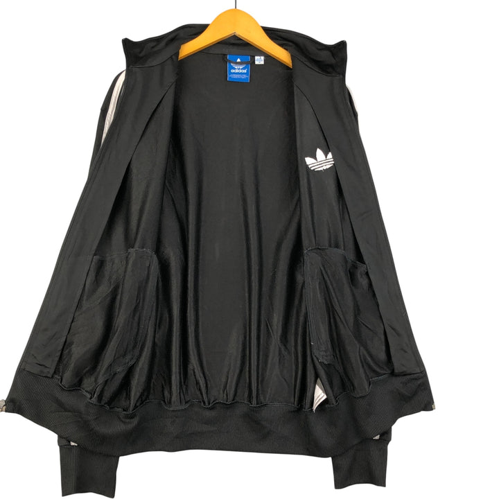 Adidas Originals Jersey Track Jacket Men's M polyester black type Vintage Second Hand