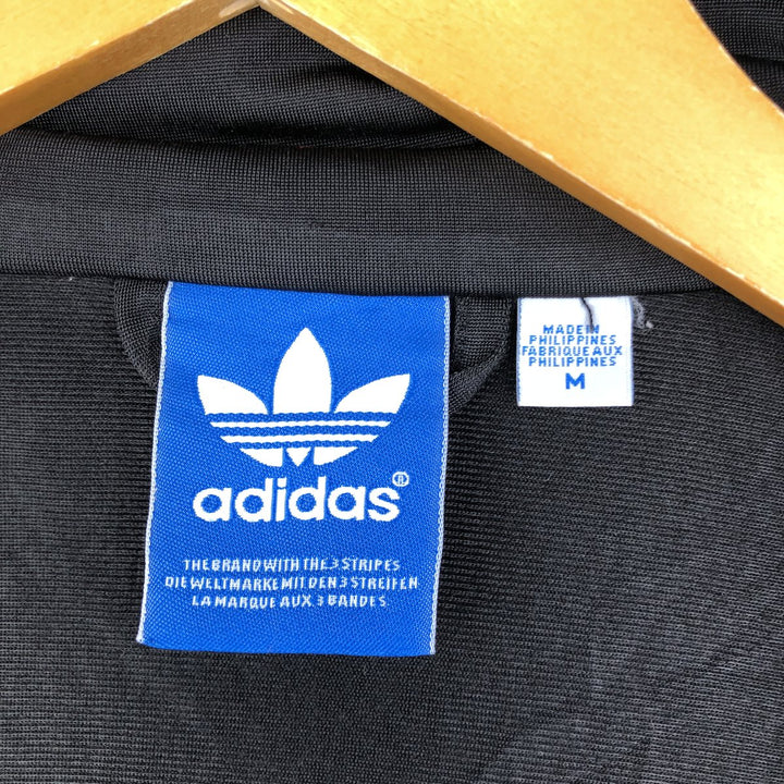 Adidas Originals Jersey Track Jacket Men's M polyester black type Vintage Second Hand