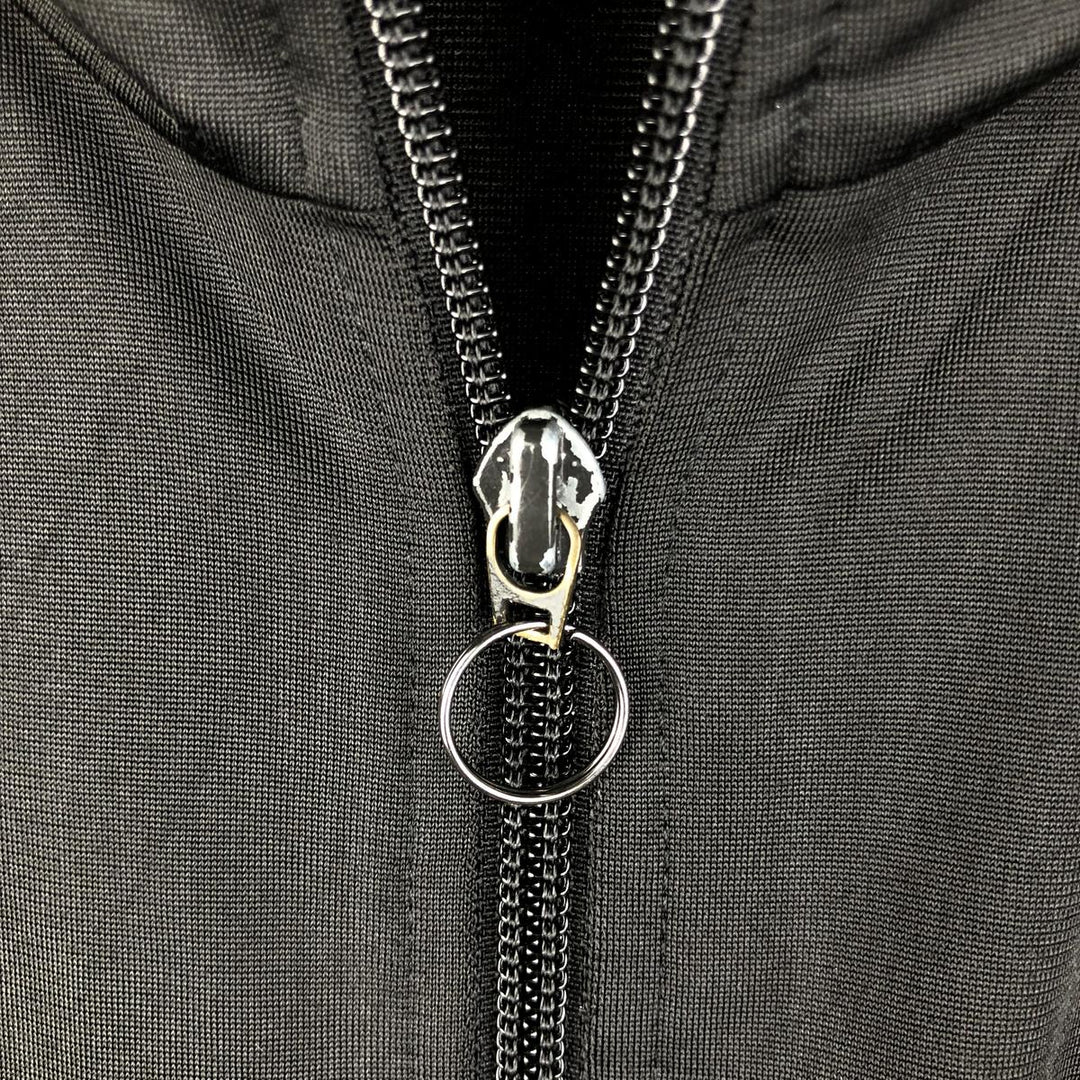 Adidas Originals Jersey Track Jacket Men's M polyester black type Vintage Second Hand