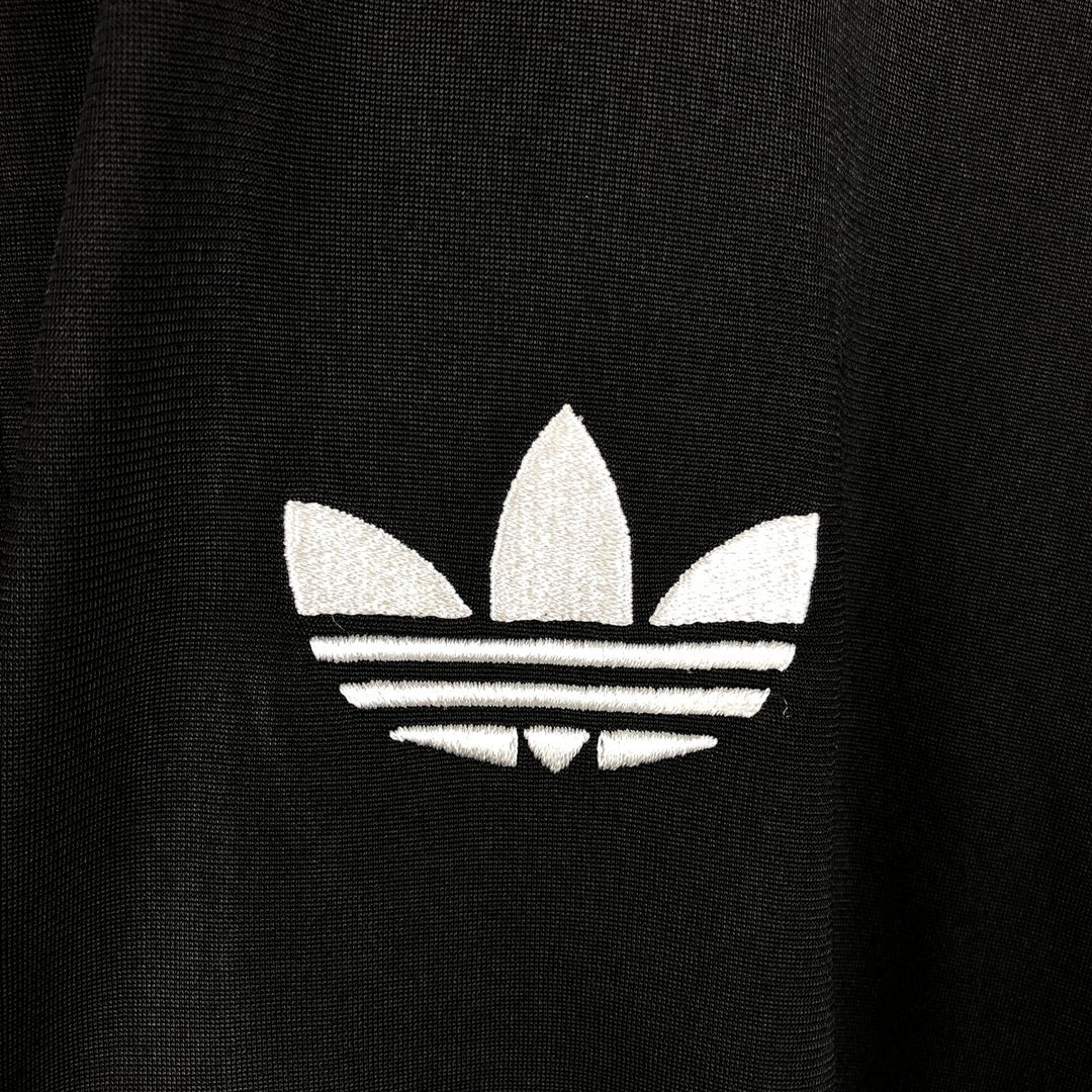 Adidas Originals Jersey Track Jacket Men's M polyester black type Vintage Second Hand