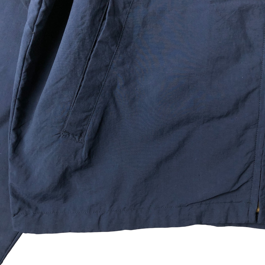 Ralph Lauren POLO by Ralph Lauren zip-up jacket, men's size M Nylon navy blue type Vintage Second Hand