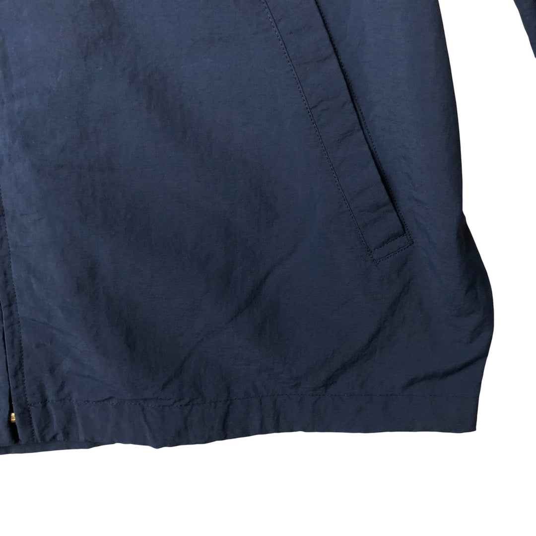 Ralph Lauren POLO by Ralph Lauren zip-up jacket, men's size M Nylon navy blue type Vintage Second Hand