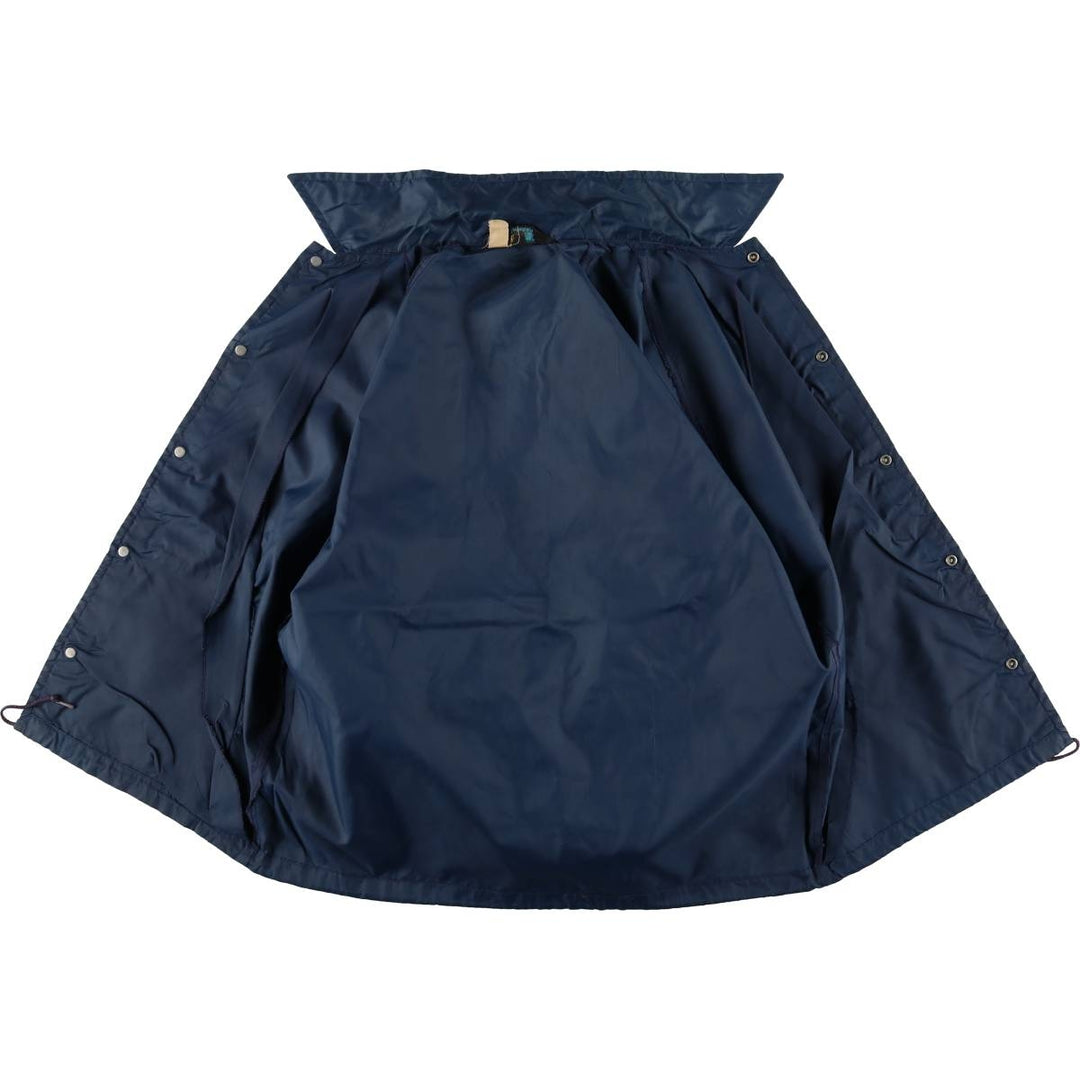 70'S Champion Runners Tag Coach Jacket Men's L Size Vintage unclear navy blue type Vintage Second Hand