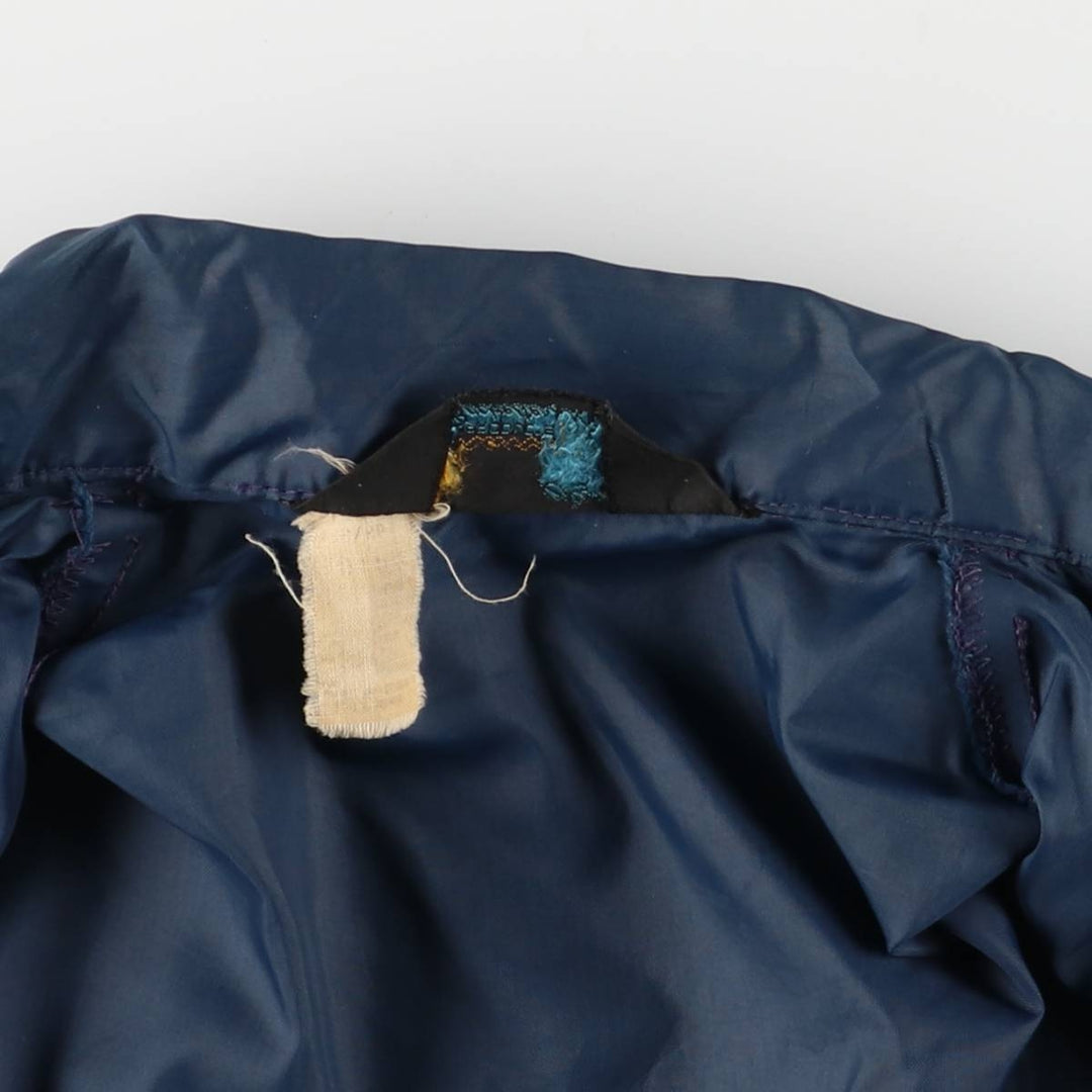 70'S Champion Runners Tag Coach Jacket Men's L Size Vintage unclear navy blue type Vintage Second Hand