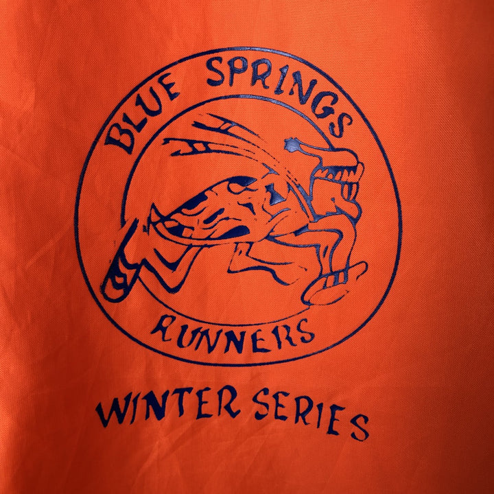 Vintage 70s-80'S King Louie PRO FIT Coach Jacket, Made in USA, Men's Size Medium Nylon orange type Vintage Second Hand