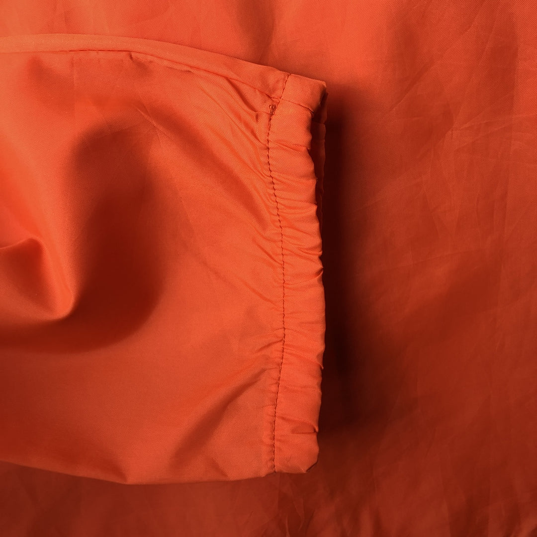 Vintage 70s-80'S King Louie PRO FIT Coach Jacket, Made in USA, Men's Size Medium Nylon orange type Vintage Second Hand