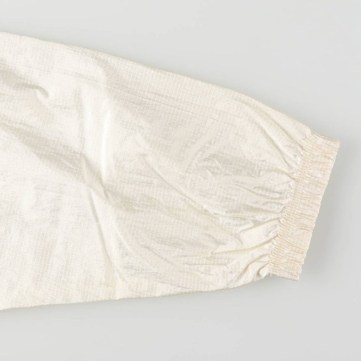 90'S Reebok Henley Neck Ripstop Nylon Pullover, Men's XL, Vintage Nylon dark green Vintage Second Hand