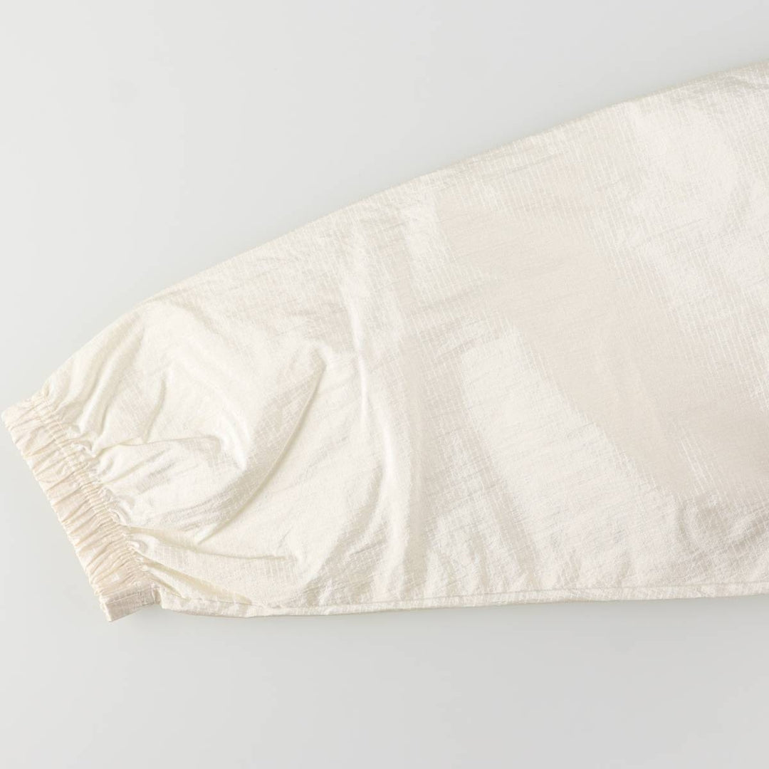 90'S Reebok Henley Neck Ripstop Nylon Pullover, Men's XL, Vintage Nylon dark green Vintage Second Hand