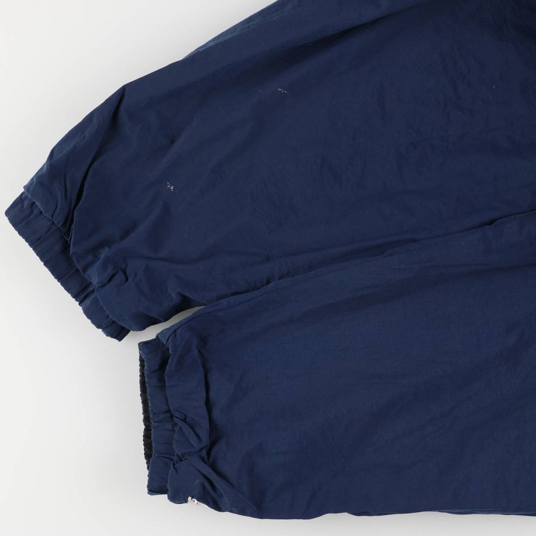 90'S Starter Notre Dame University College Reversible V-Neck Warm-Up Pullover, Men's Size XL Nylon black type Vintage Second Hand