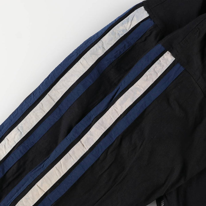 90'S Starter Notre Dame University College Reversible V-Neck Warm-Up Pullover, Men's Size XL Nylon black type Vintage Second Hand