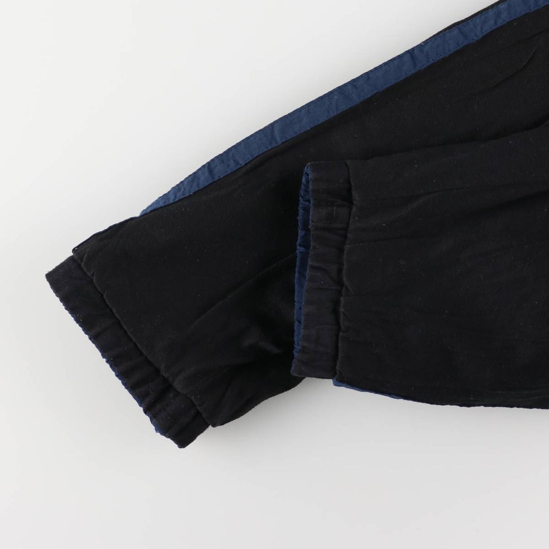 90'S Starter Notre Dame University College Reversible V-Neck Warm-Up Pullover, Men's Size XL Nylon black type Vintage Second Hand