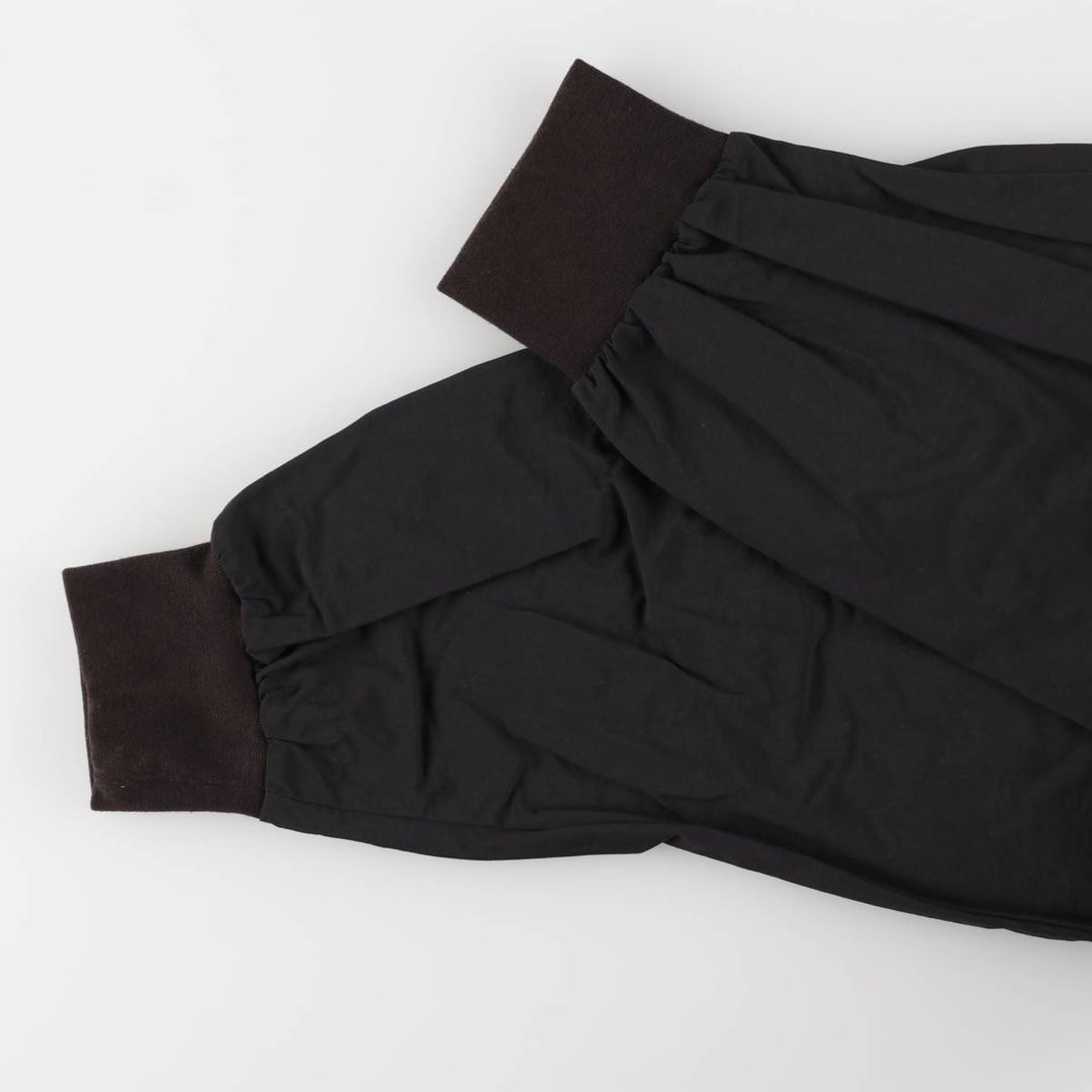 90s~ Nike Golf Henley Warm-Up Pullover, Men's Size Medium, Vintage Nylon black type Vintage Second Hand