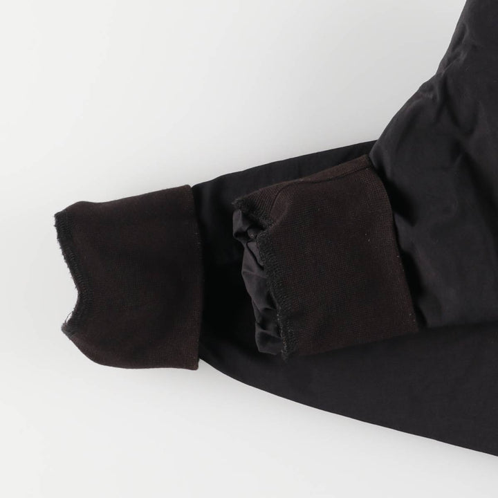 90s~ Nike Golf Henley Warm-Up Pullover, Men's Size Medium, Vintage Nylon black type Vintage Second Hand