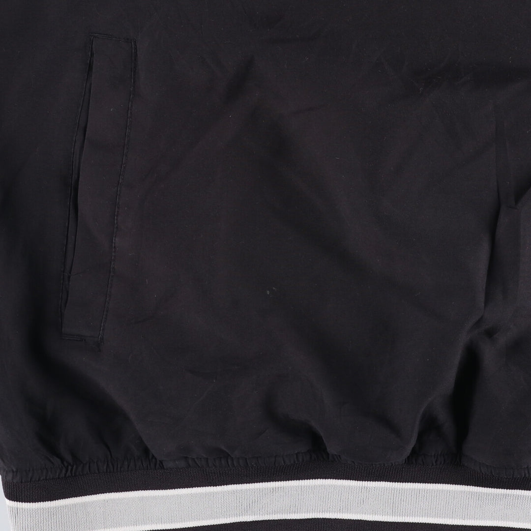 Reebok NFL LAS VEGAS RAIDERS V-Neck Warm-Up Pullover, Men's Size L unclear black type Vintage Second Hand