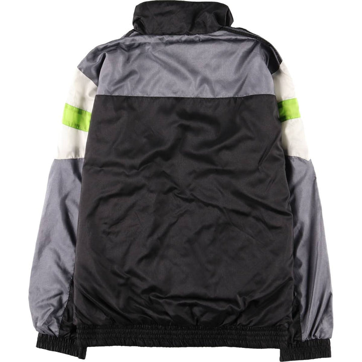 Vintage 80s-90'S Adidas windbreaker, men's size small polyamide black type Vintage Second Hand